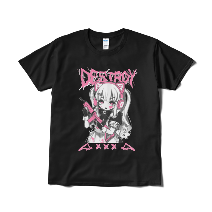 Tシャツ(短納期) - L - ブラック