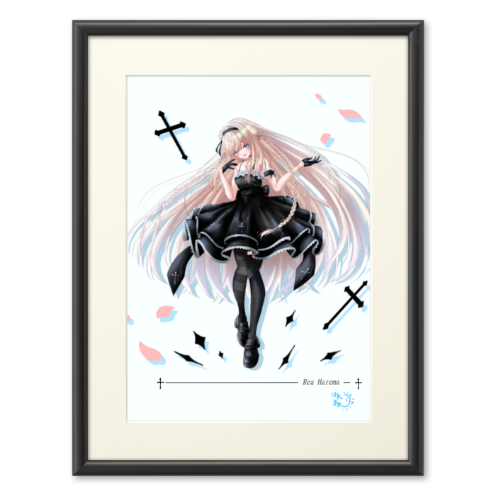 晴間れあ 複製画(プリモアート) - A2