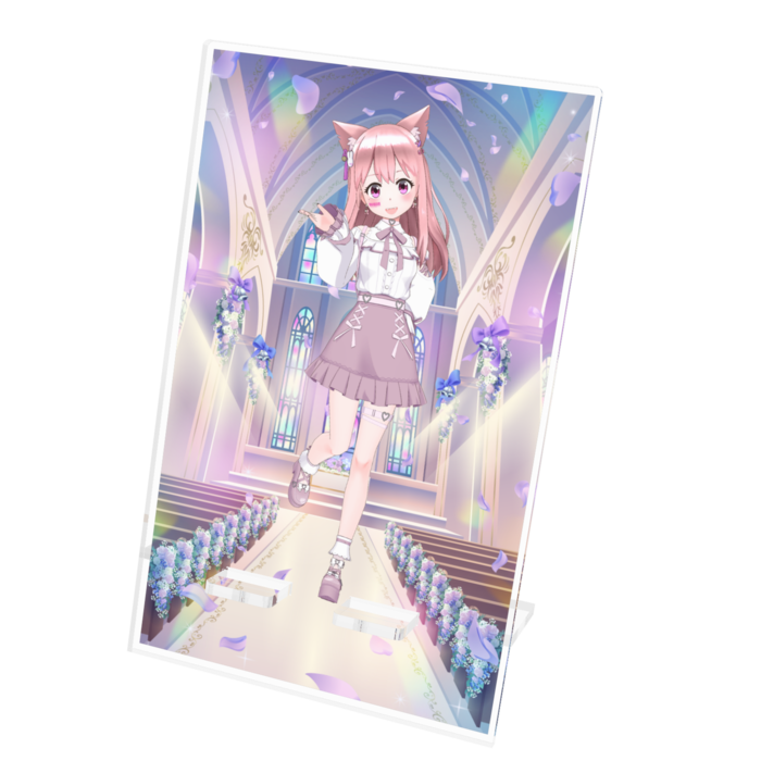 アクリルスマホスタンド - 100x160mm