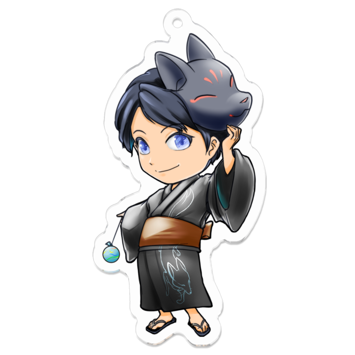 アクリルキーホルダー - 70 x 70 (mm)