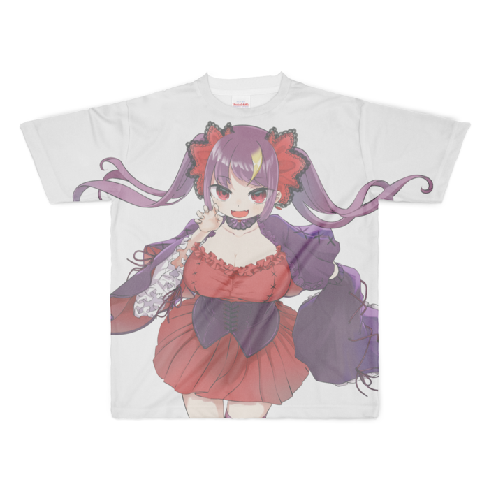 フルグラフィックTシャツ - XL - 両面印刷