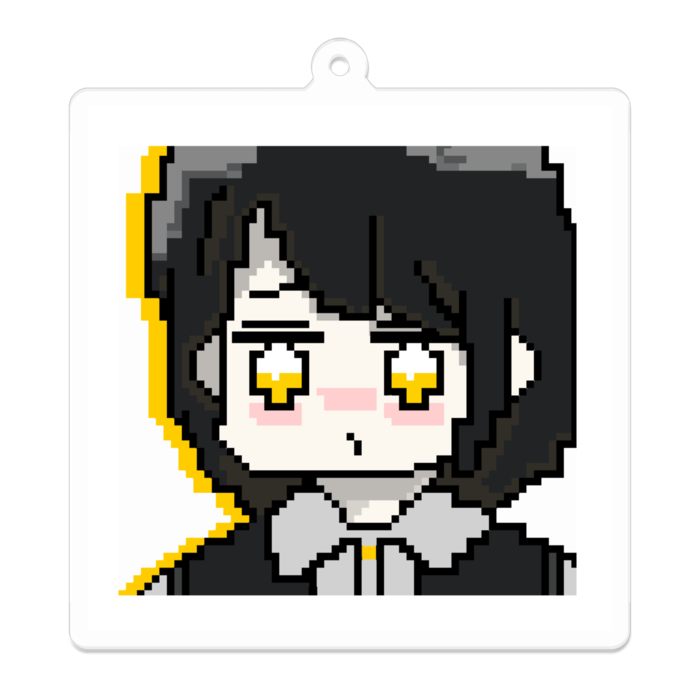 アクリルキーホルダー - 70 x 70 (mm)