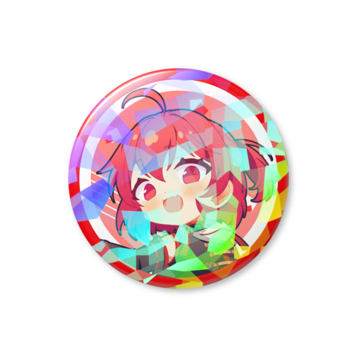 缶バッジ～人の姿A～(名前なし)