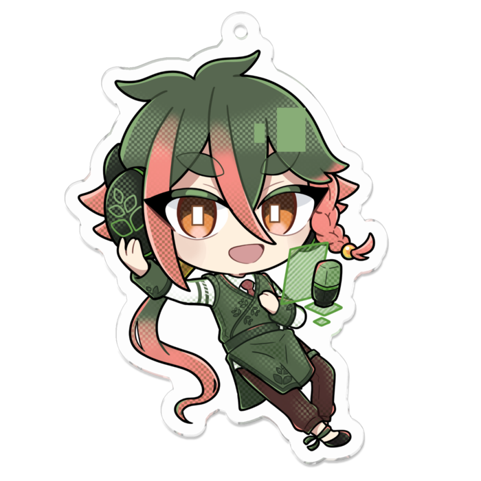 アクリルキーホルダー - 70 x 70 (mm)