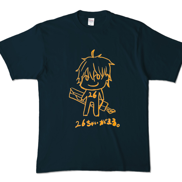 カラーTシャツ - XL - ネイビー (濃色)