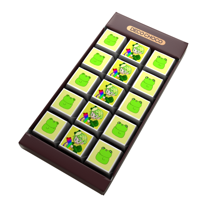 DECOチョコ - 列ごとにデザイン