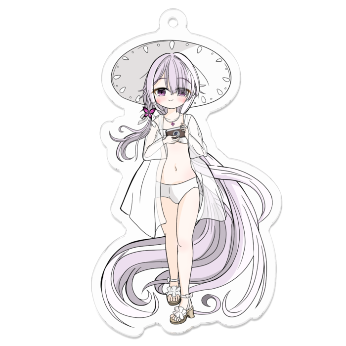 アクリルキーホルダー - 70 x 70 (mm)