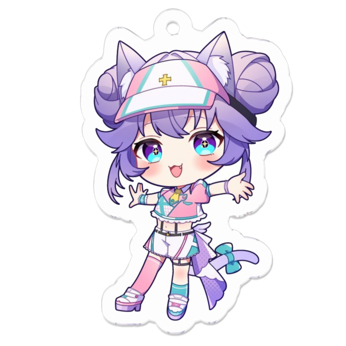 アクリルキーホルダー - 50 x 50 (mm)