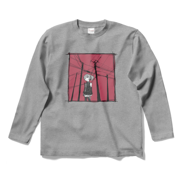 ロングスリーブTシャツ - S - 杢グレー