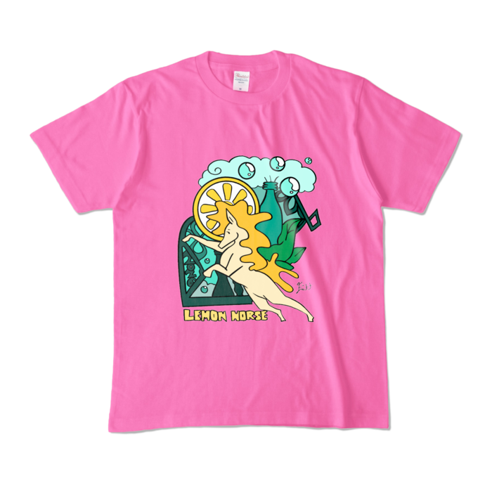 カラーTシャツ - M - ピンク (濃色)