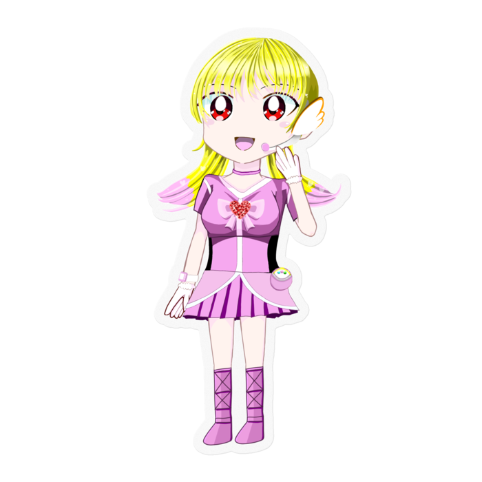 ステッカー - 100 x 100 (mm)