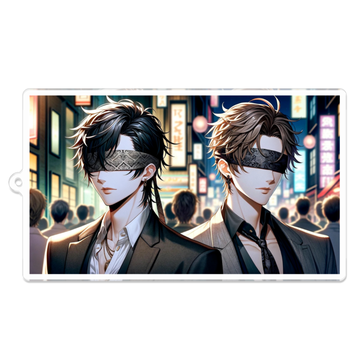 アクリルキーホルダー - 100 x 100 (mm)