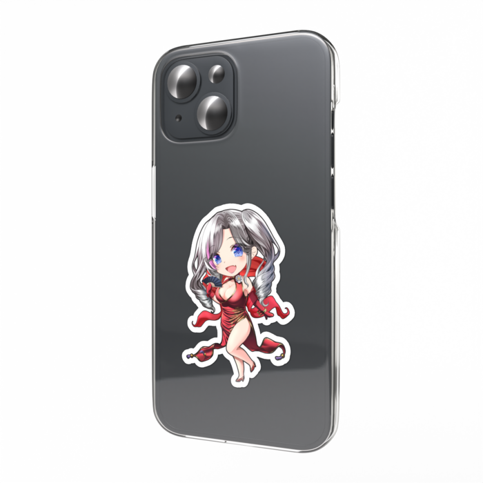 スマホステッカー 赤