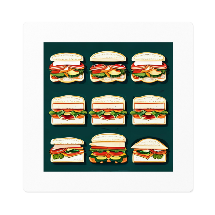 ステッカー - 100 x 100 (mm)