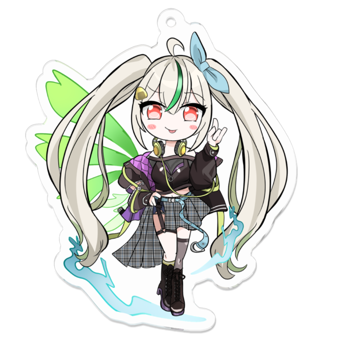 アクリルキーホルダー - 70 x 70 (mm)