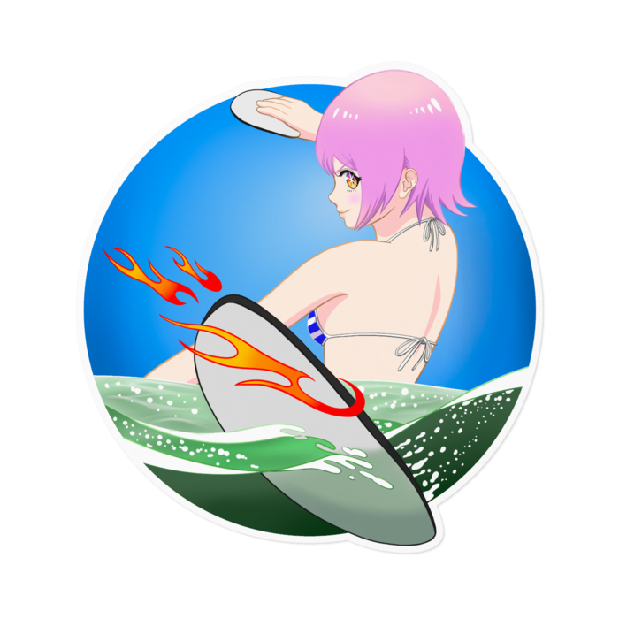 ステッカー - 160 x 160 (mm)