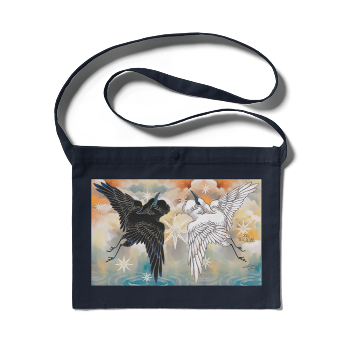 サコッシュ紺 - 300 x 230 (mm)(3)