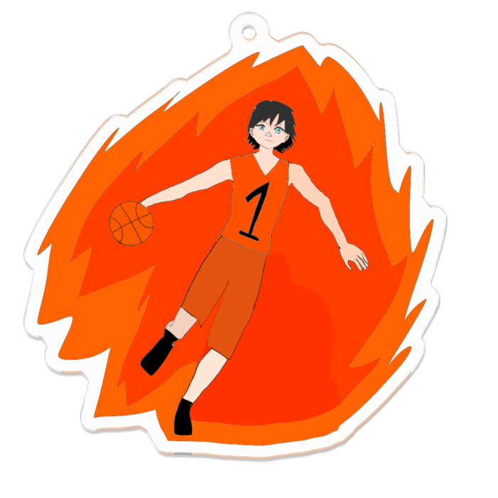 アクリルキーホルダー - 70 x 70 (mm)