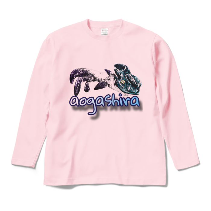 ロングスリーブTシャツ - M - ライトピンク