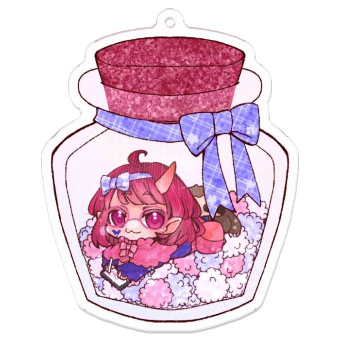 アクリルキーホルダー - 70 x 70 (mm)