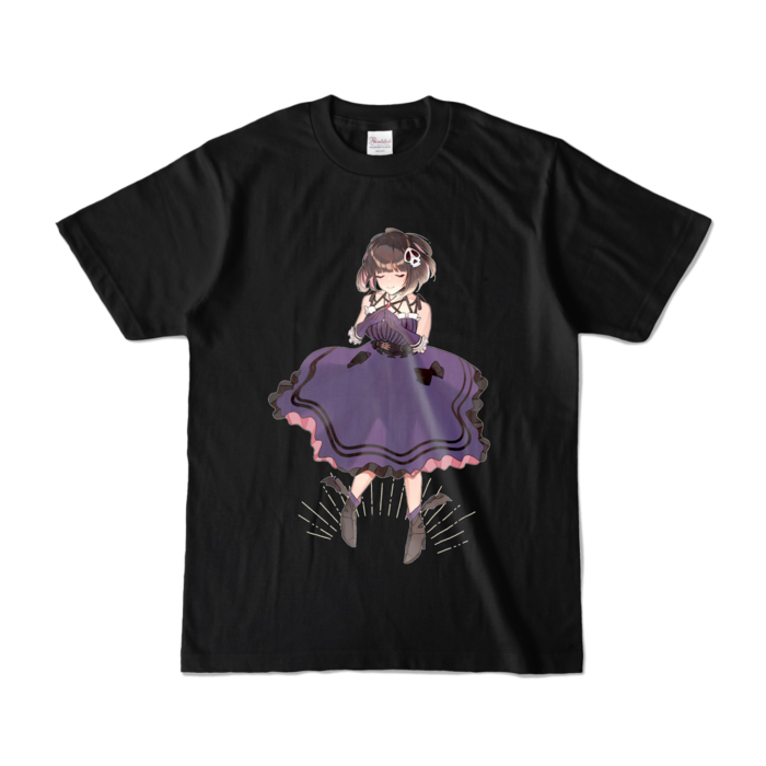 カラーTシャツ - S - ブラック (濃色)