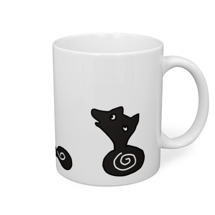 マグカップ - 直径 8 cm / 高さ 9.5 cm