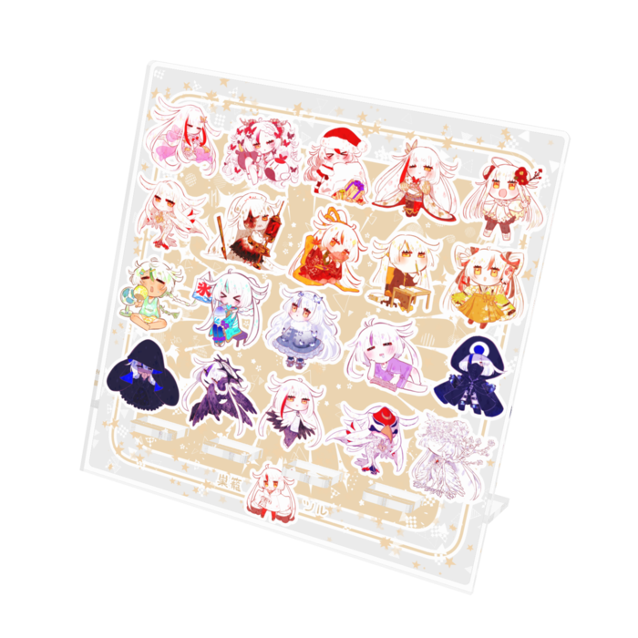 アクリルスマホスタンド - 160x160mm