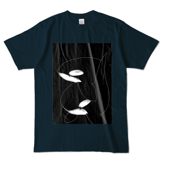 カラーTシャツ - L - ネイビー (濃色)