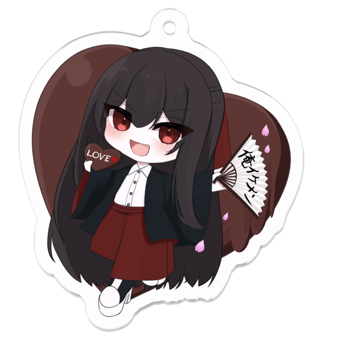 ルギラアクリルキーホルダー（コーティング） - 50 x 50 (mm)