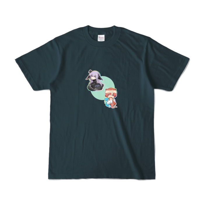 カラーTシャツ - S - デニム (濃色)