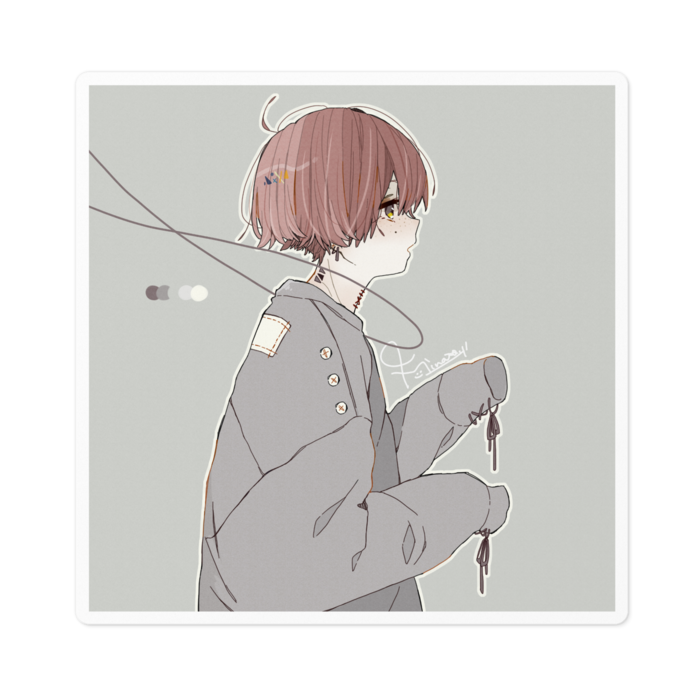 ステッカー - 100 x 100 (mm)