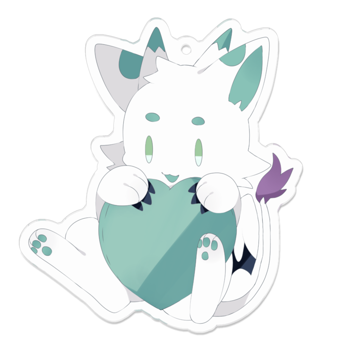 アクリルキーホルダー - 70 x 70 (mm)