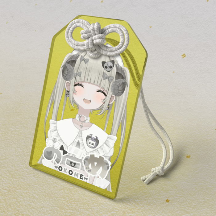 アクリルお守り - 50 × 80mm