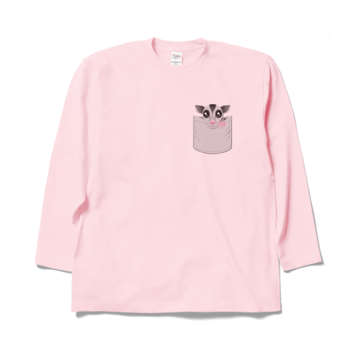 ロングスリーブTシャツ - XL - ライトピンク
