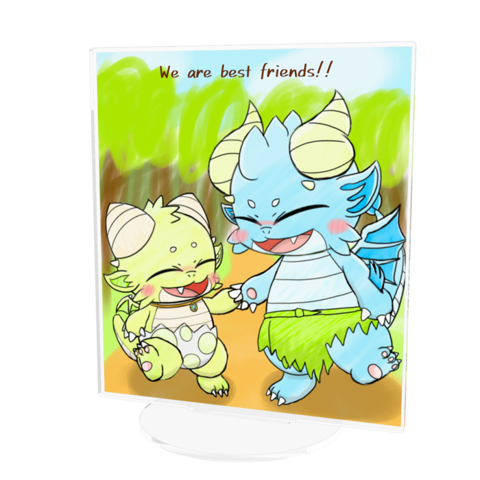 アクリルフィギュア - 160x160mm