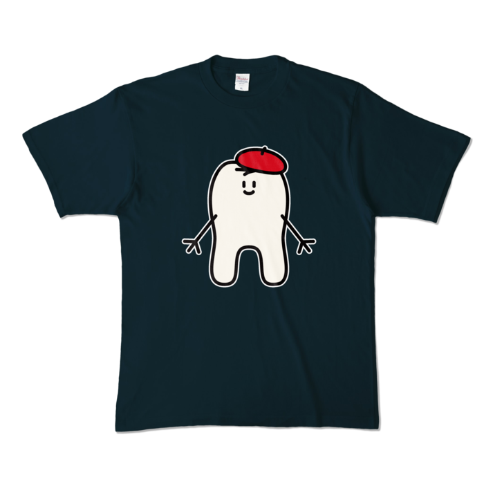 カラーTシャツ - XL - ネイビー (濃色)