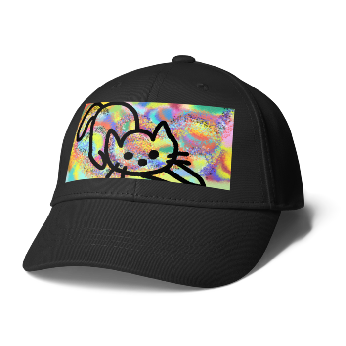 キャップ - ブラック