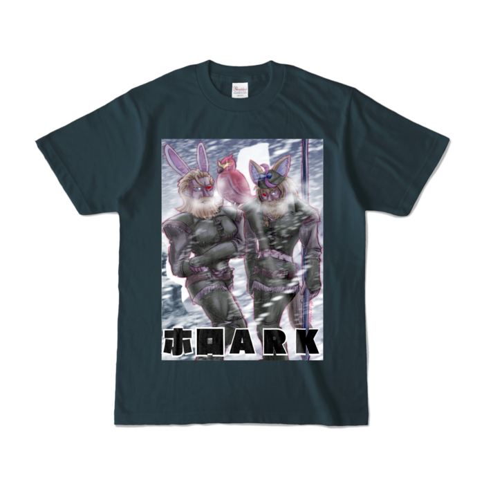 カラーTシャツ - S - デニム (濃色)