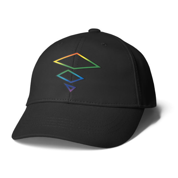 キャップ - ブラック