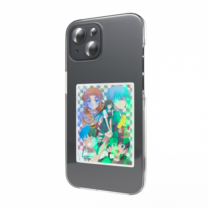 ホログラムスマホステッカー - 縦