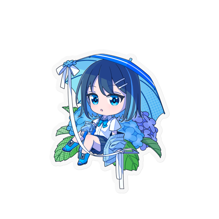 クリアステッカー - 100 x 100 (mm)