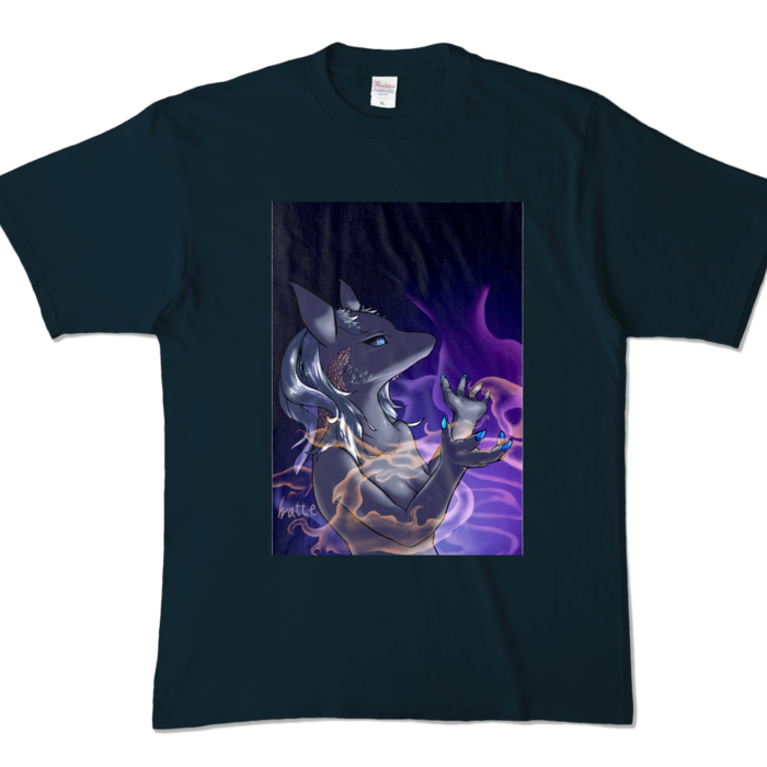 カラーTシャツ - XL - ネイビー (濃色)