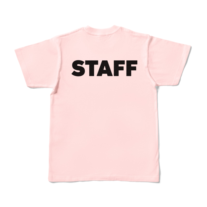 STAFF Tシャツ - S - ライトピンク (淡色)