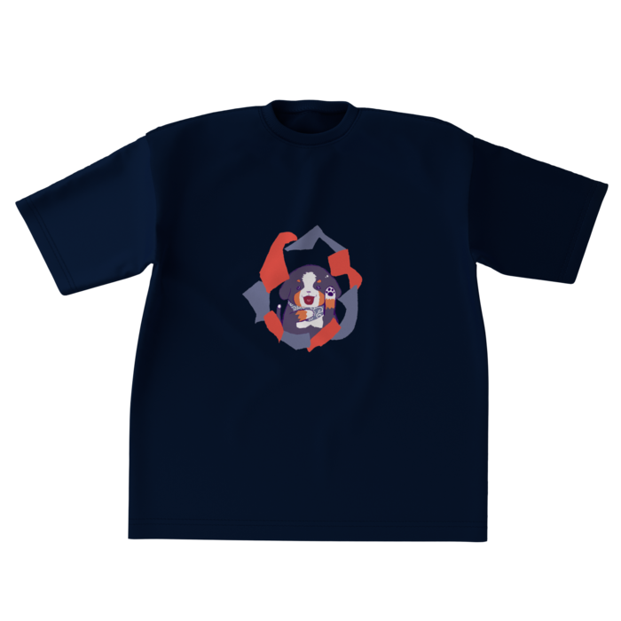 ビッグシルエットTシャツ - XL - 正面