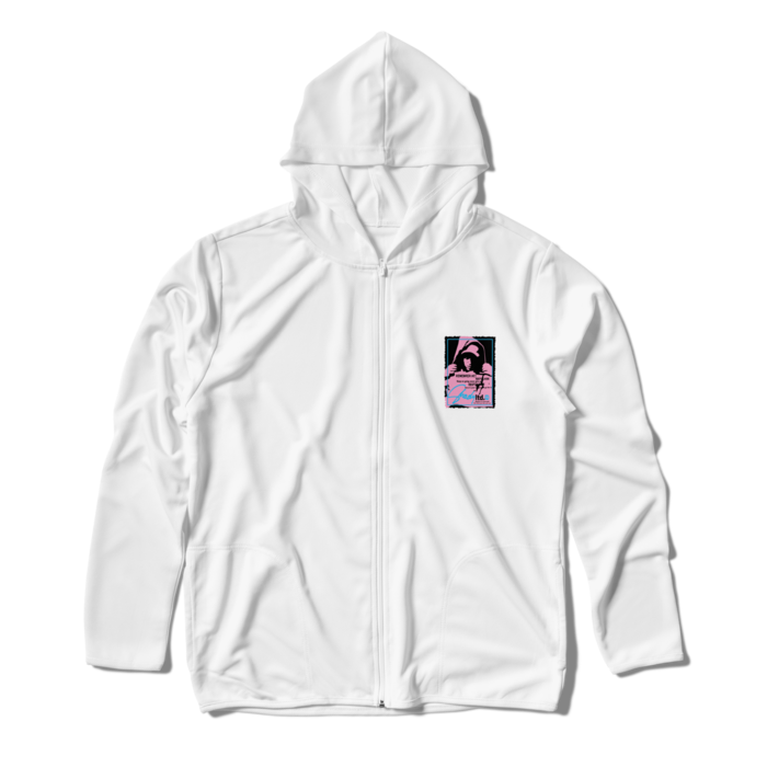 ジップパーカー - L - ホワイト
