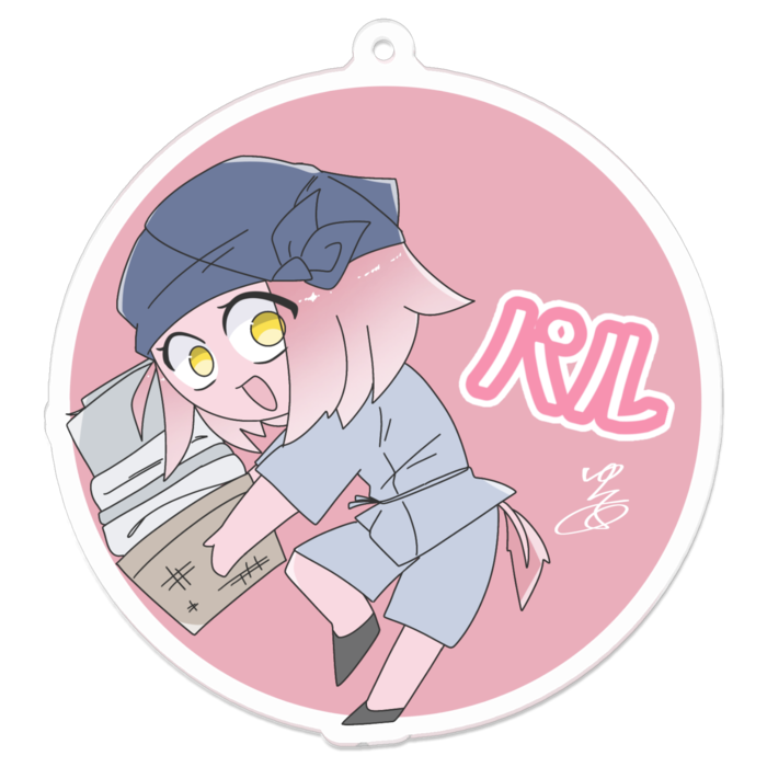 アクリルキーホルダー - 70 x 70 (mm)