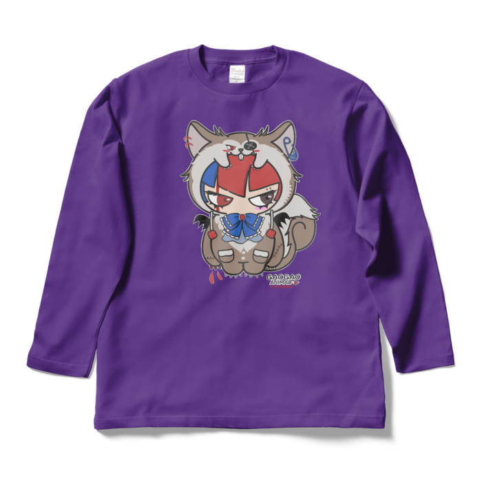 ロングスリーブTシャツ - L - パープル