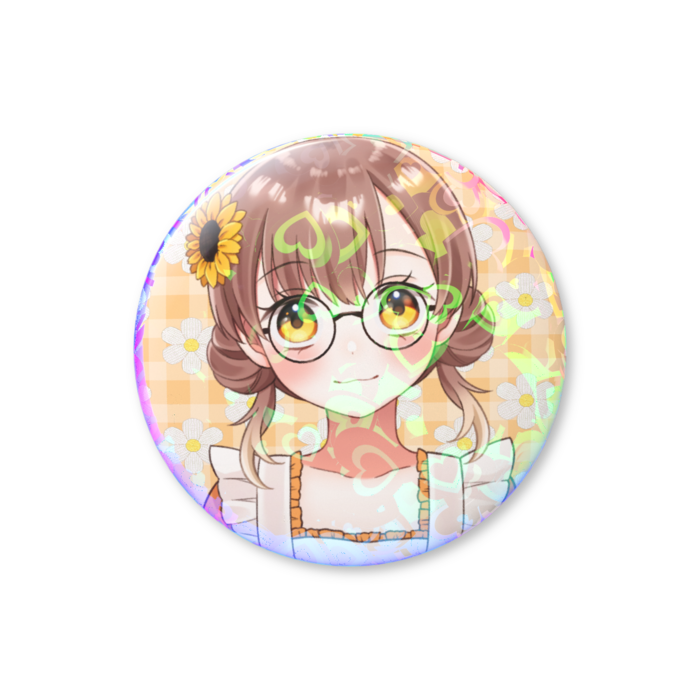 ホログラム缶バッジ - 76mm