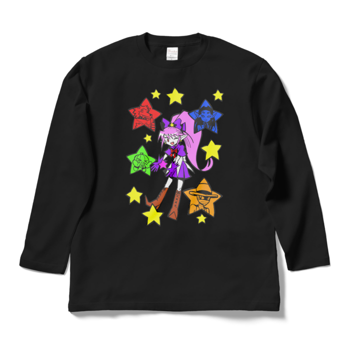 ロングスリーブTシャツ - L - ブラック