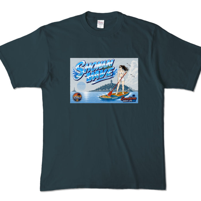 カラーTシャツ - XL - デニム (濃色)